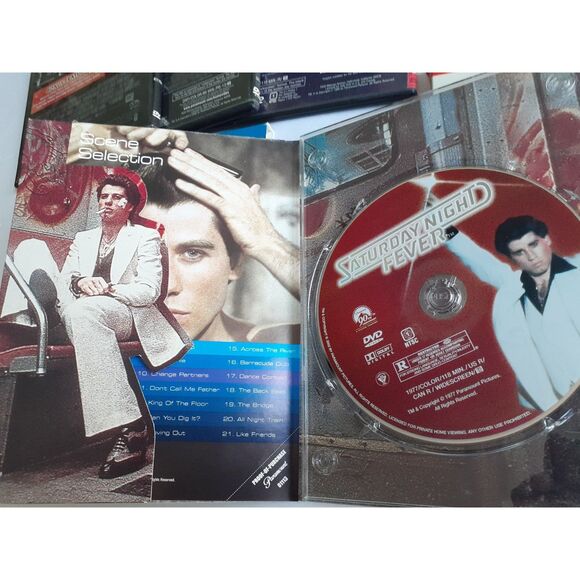 5 John Travolta Widescreen Collection & 4 Nicolas Cage DVD Bundle Lot 90'S - Picture 10 of 15